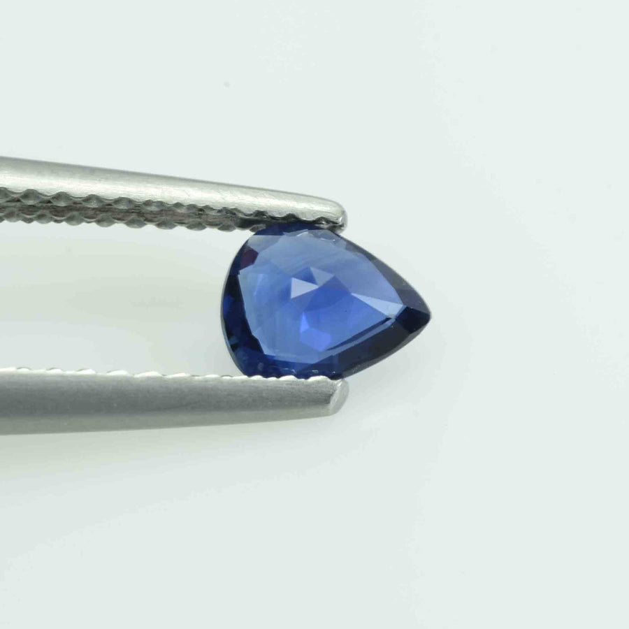 0.50 cts Natural Blue Sapphire Loose Gemstone Pear Cut