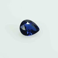 0.62 cts Natural Blue Sapphire Loose Gemstone Pear Cut