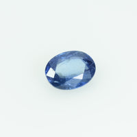 0.58 Cts Natural Blue Sapphire Loose Gemstone Oval Cut