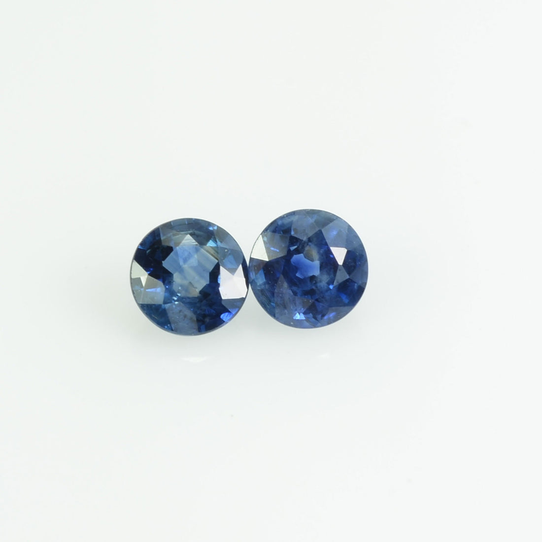 4.2 mm Natural Blue Sapphire Loose Gemstone Round Cut