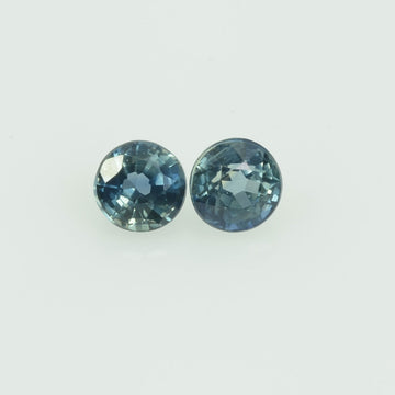 3.1 mm Natural Blue Sapphire Loose Gemstone Round Cut