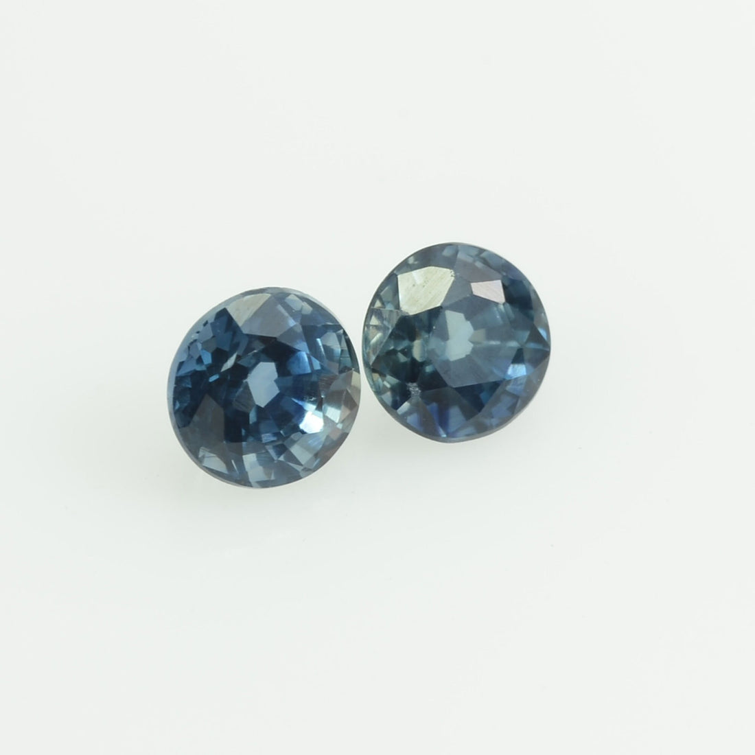 3.5 mm Natural Blue Sapphire Loose Gemstone Round Cut