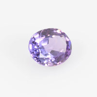 0.71 cts Natural Purple Sapphire Loose Gemstone Oval Cut