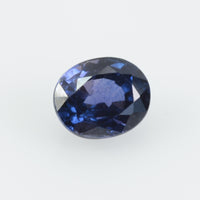 0.90 Cts Natural Blue Sapphire Loose Gemstone Oval Cut