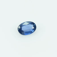 0.59 Cts Natural Blue Sapphire Loose Gemstone Oval Cut