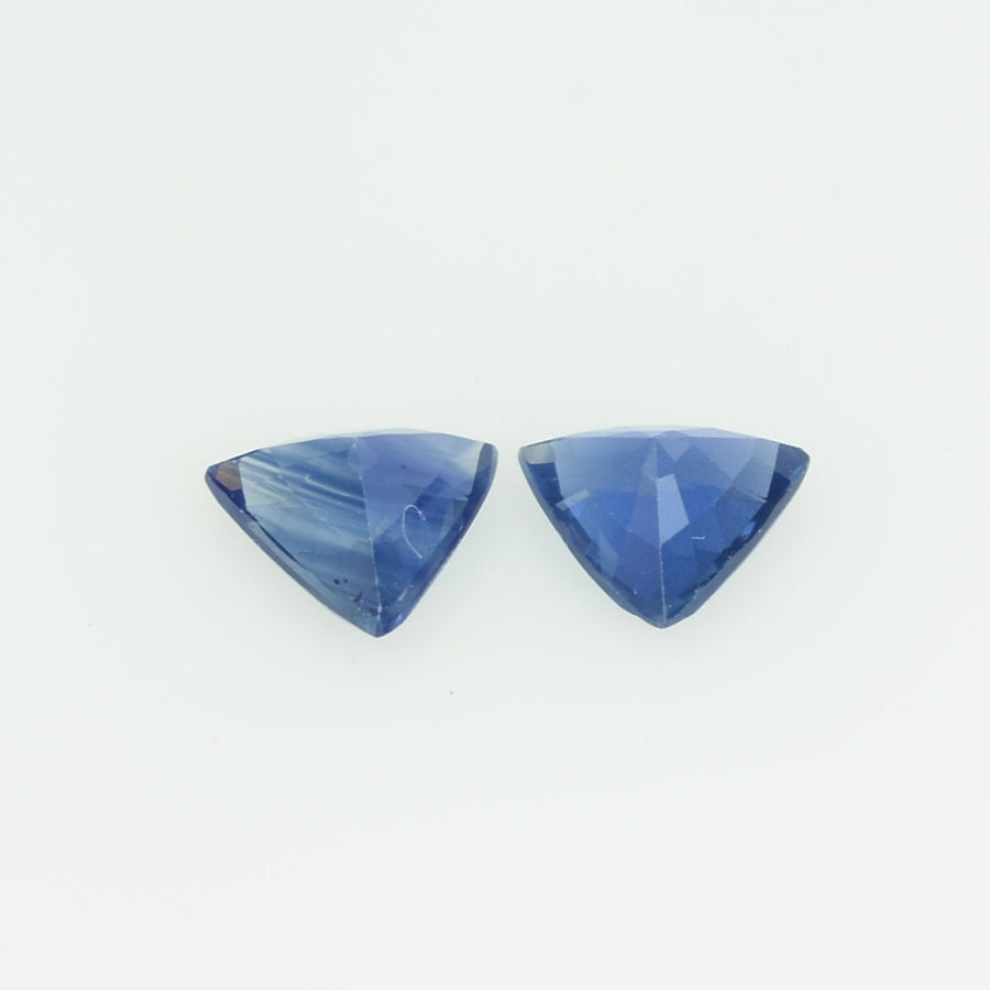 Natural Blue Sapphire Loose Gemstone Trillion Cut
