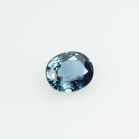 0.59 Cts Natural Blue Sapphire Loose Gemstone Oval Cut