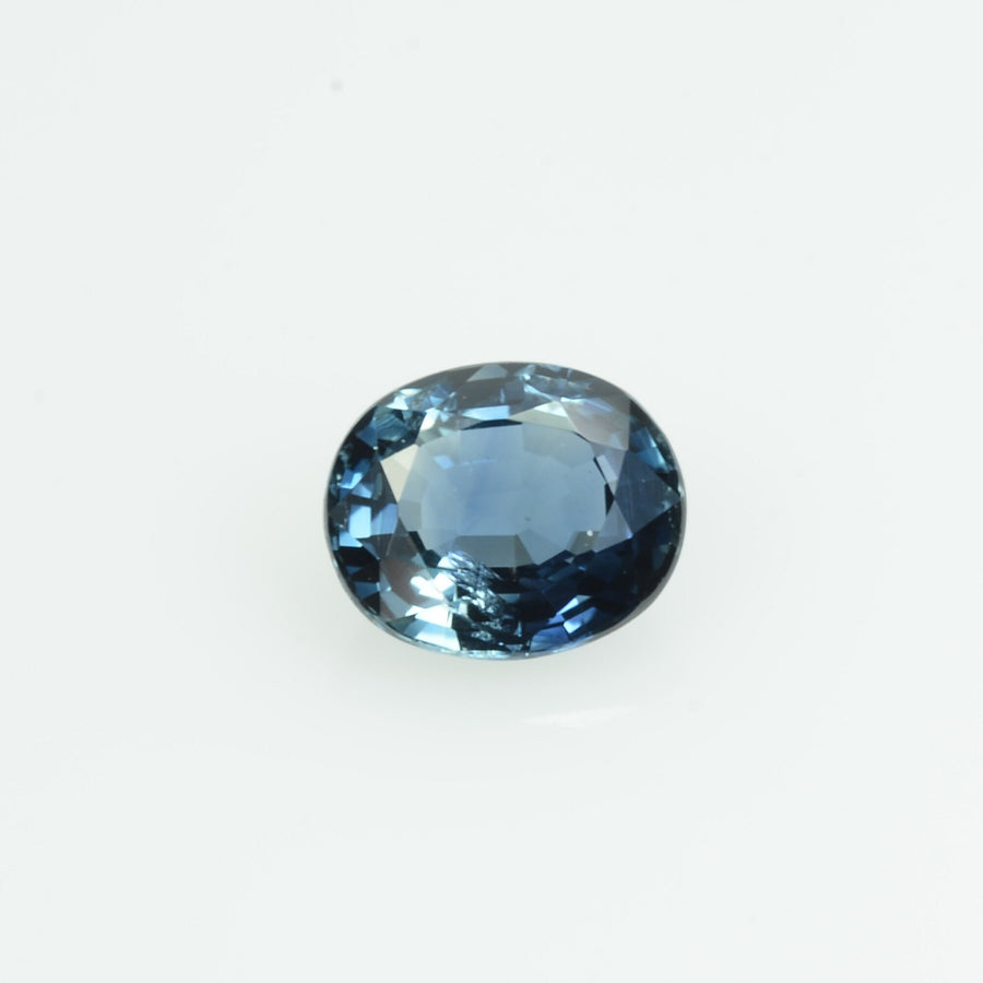 0.59 Cts Natural Blue Sapphire Loose Gemstone Oval Cut