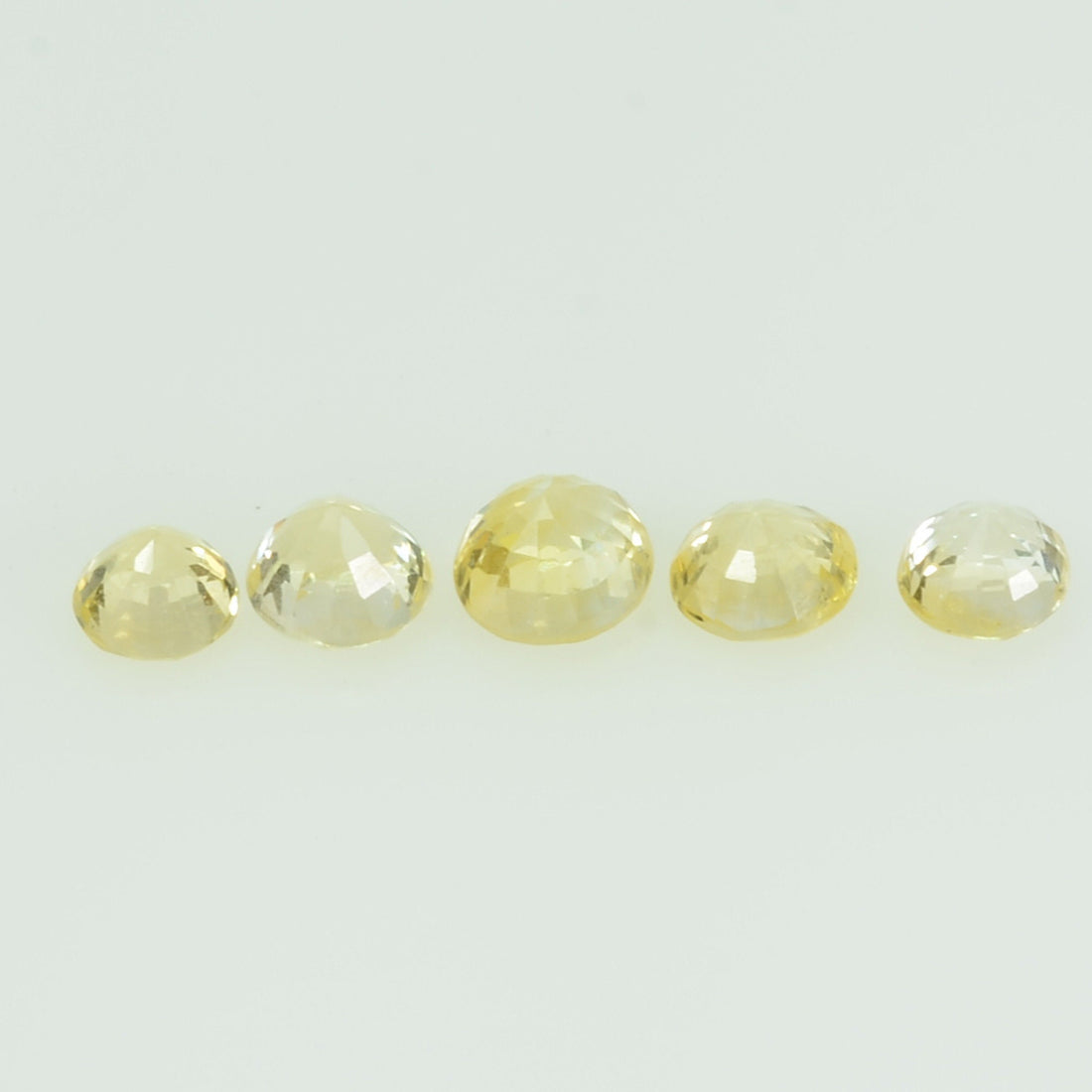 3.0 mm Natural Yellow Sapphire Loose Gemstone Round Cut