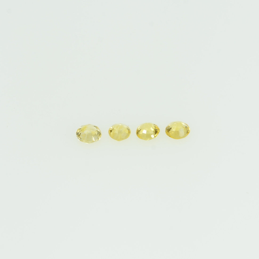 1.4-1.7 mm lot Natural Yellow Sapphire Loose Gemstone Round Cut