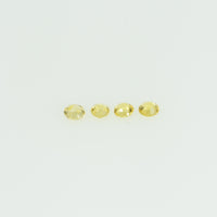 1.4-1.7 mm lot Natural Yellow Sapphire Loose Gemstone Round Cut