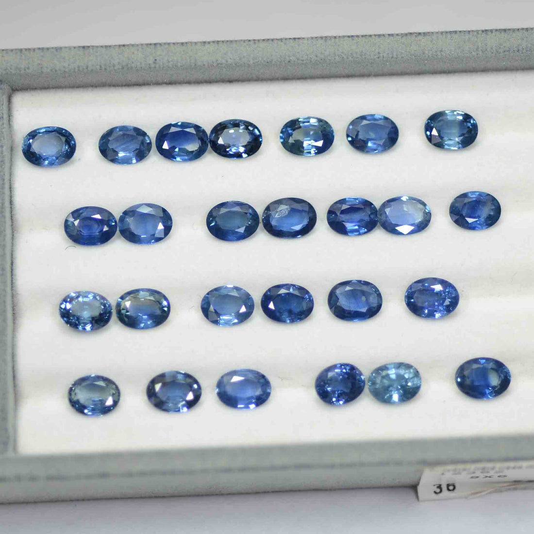 8x6 MM Natural Blue Sapphire Loose Gemstone Oval Cut