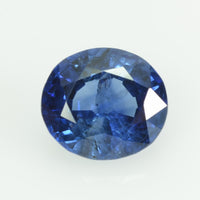 1.01 Cts Natural Blue Sapphire Loose Gemstone Oval Cut AGL Certified