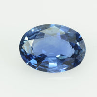 0.76 Cts Natural Blue Sapphire Loose Gemstone Oval Cut AGL Certified