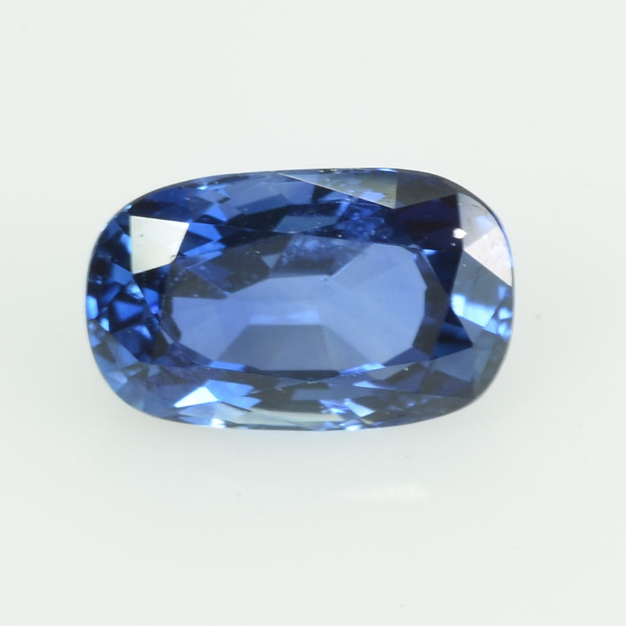 0.88 Cts Natural Blue Sapphire Loose Gemstone Cushion Cut AGL Certified