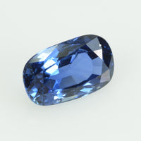 0.88 Cts Natural Blue Sapphire Loose Gemstone Cushion Cut AGL Certified