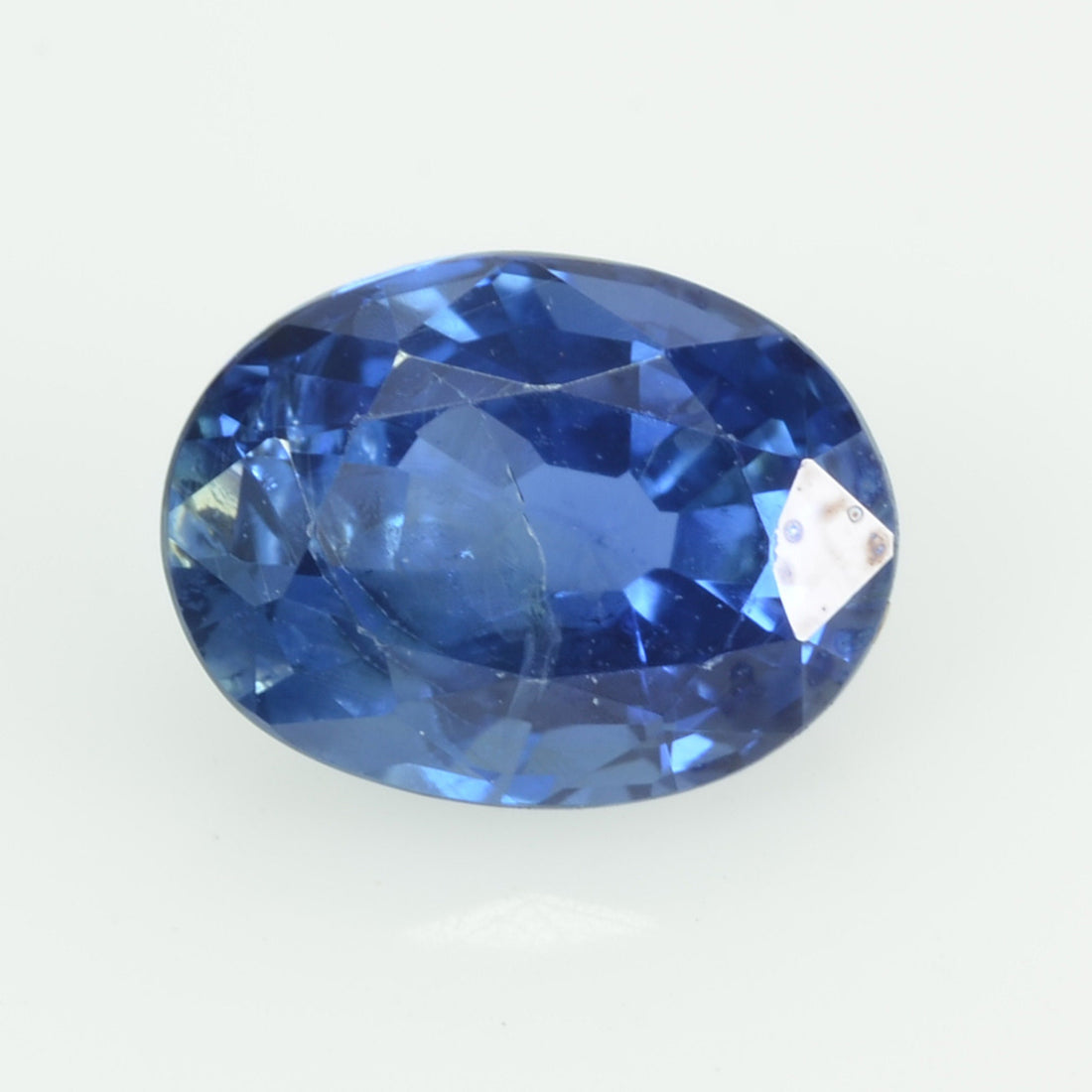 0.98 Cts Natural Blue Sapphire Loose Gemstone Oval Cut AGL Certified