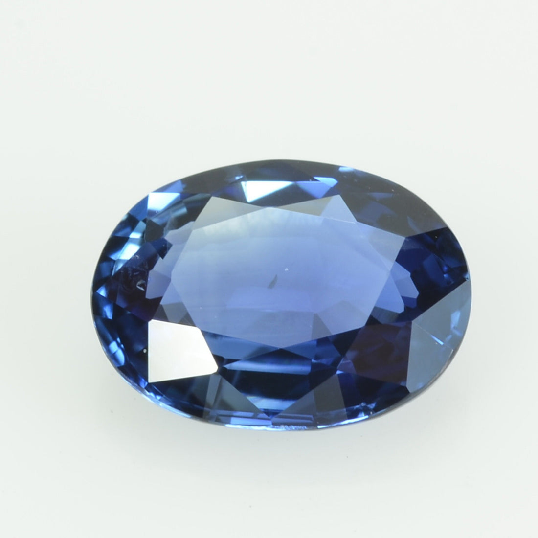 1.00 Cts Natural Blue Sapphire Loose Gemstone Oval Cut AGL Certified