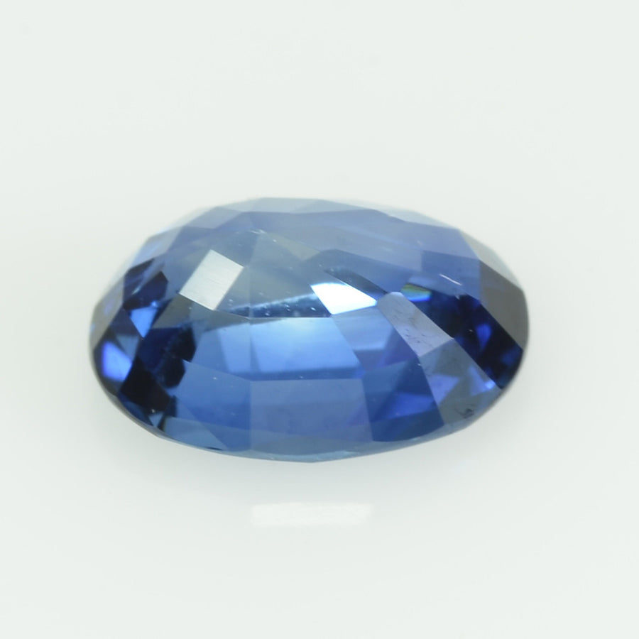 1.01 Cts Natural Blue Sapphire Loose Gemstone Oval Cut AGL Certified