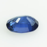 1.00 cts natural blue sapphire loose gemstone oval cut AGL Certified