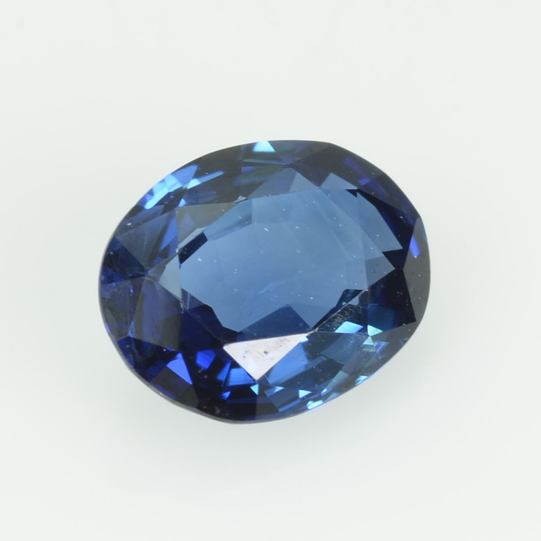 0.86 cts natural blue sapphire loose gemstone oval cut AGL Certified