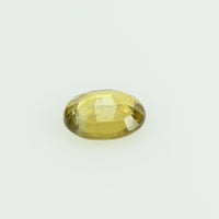 0.39 Cts Natural Yellow Sapphire Loose Gemstone Oval Cut