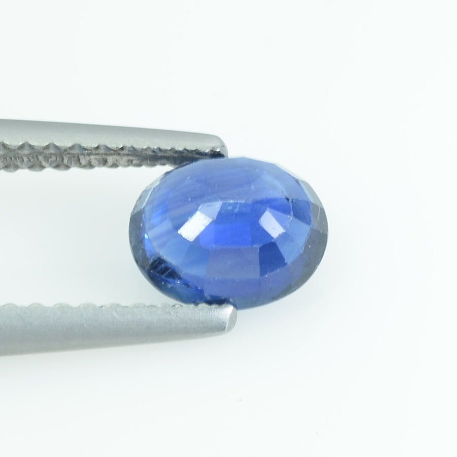 1.05 Cts Natural Blue sapphire loose gemstone oval cut