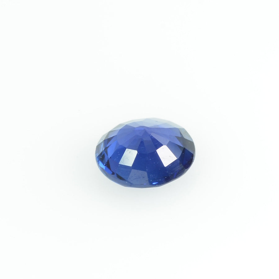 0.71 Cts Natural Blue Sapphire Loose Gemstone Round Cut