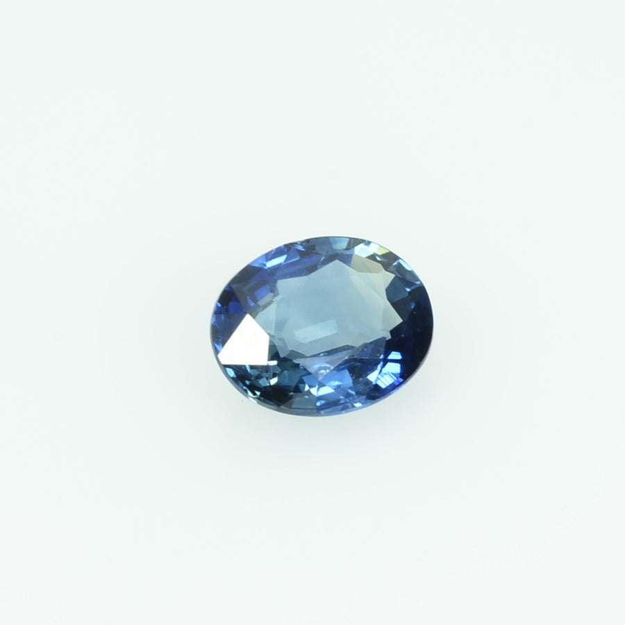 0.57 Cts Natural Blue Sapphire Loose Gemstone Oval Cut