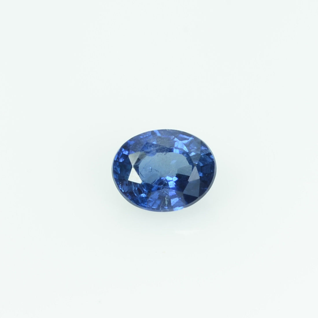 0.58 Cts Natural Blue Sapphire Loose Gemstone Oval Cut