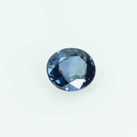 0.70 Cts Natural Blue Sapphire Loose Gemstone Oval Cut