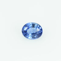 0.50 Cts Natural Blue Sapphire Loose Gemstone Oval Cut