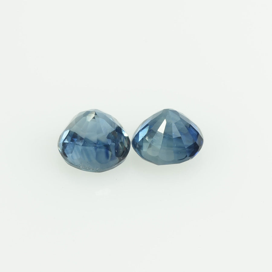 3.5 mm Natural Blue Sapphire Loose Gemstone Round Cut