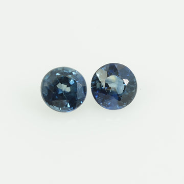 3.3 mm Natural Blue Sapphire Loose Gemstone Round Cut