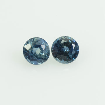 3.5 mm Natural Sapphire Loose Gemstone Round Cut