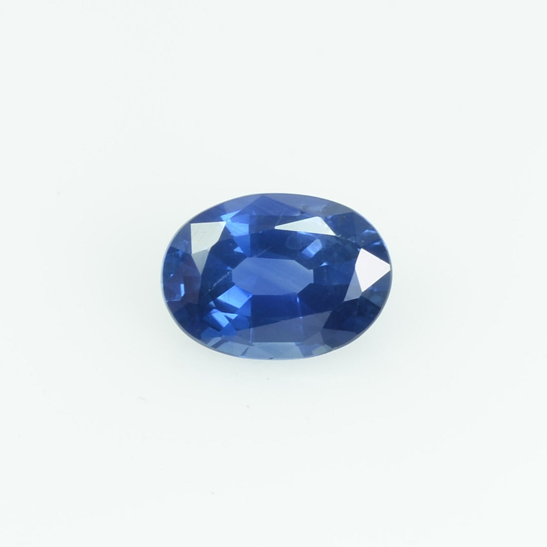 0.67 Cts Natural Blue Sapphire Loose Gemstone Oval Cut