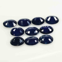 10x8 MM Natural Blue Sapphire Loose Gemstone Oval Cut