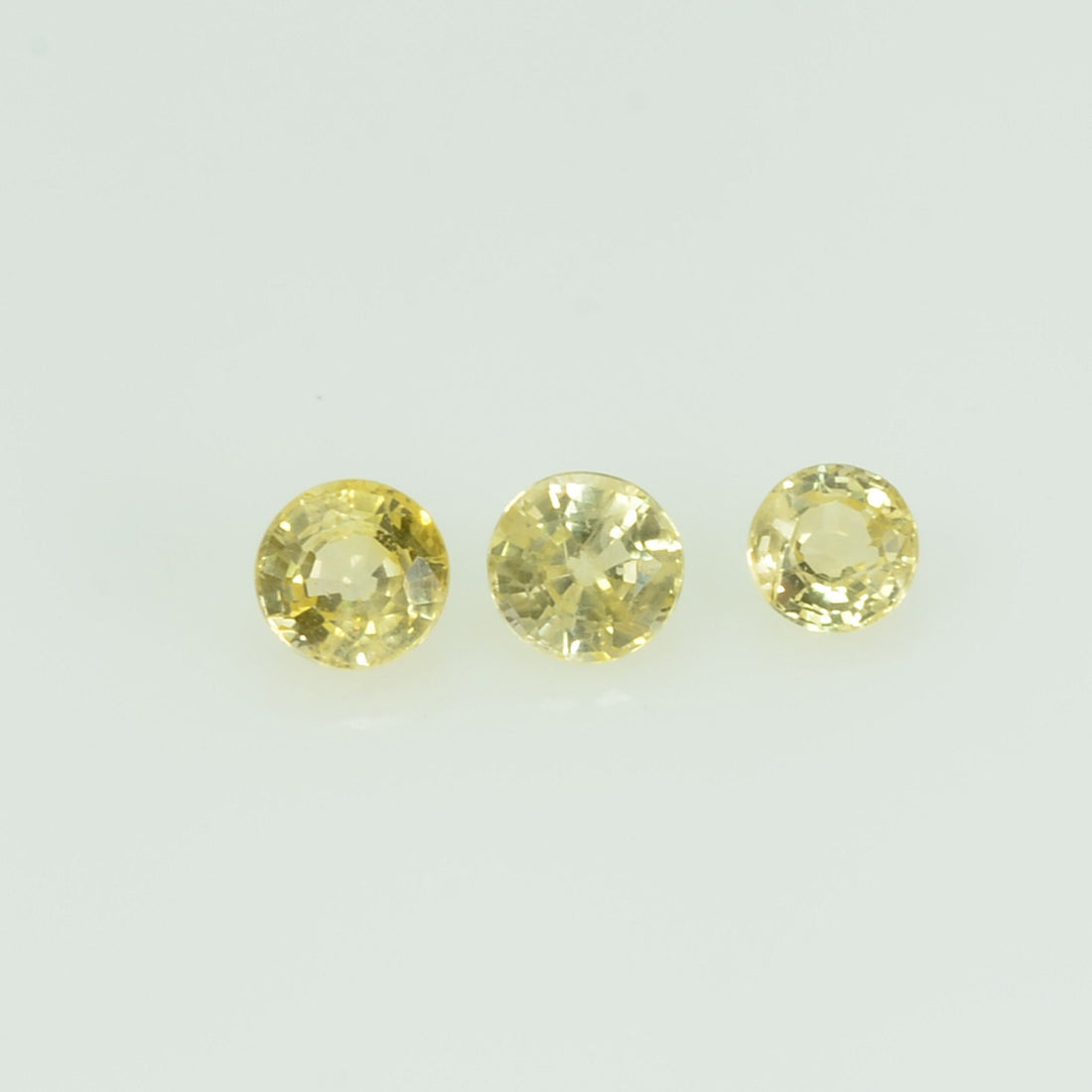 3.0 mm Natural Yellow Sapphire Loose Gemstone Round Cut