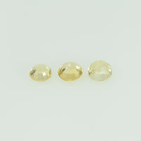 3.0 mm Natural Yellow Sapphire Loose Gemstone Round Cut