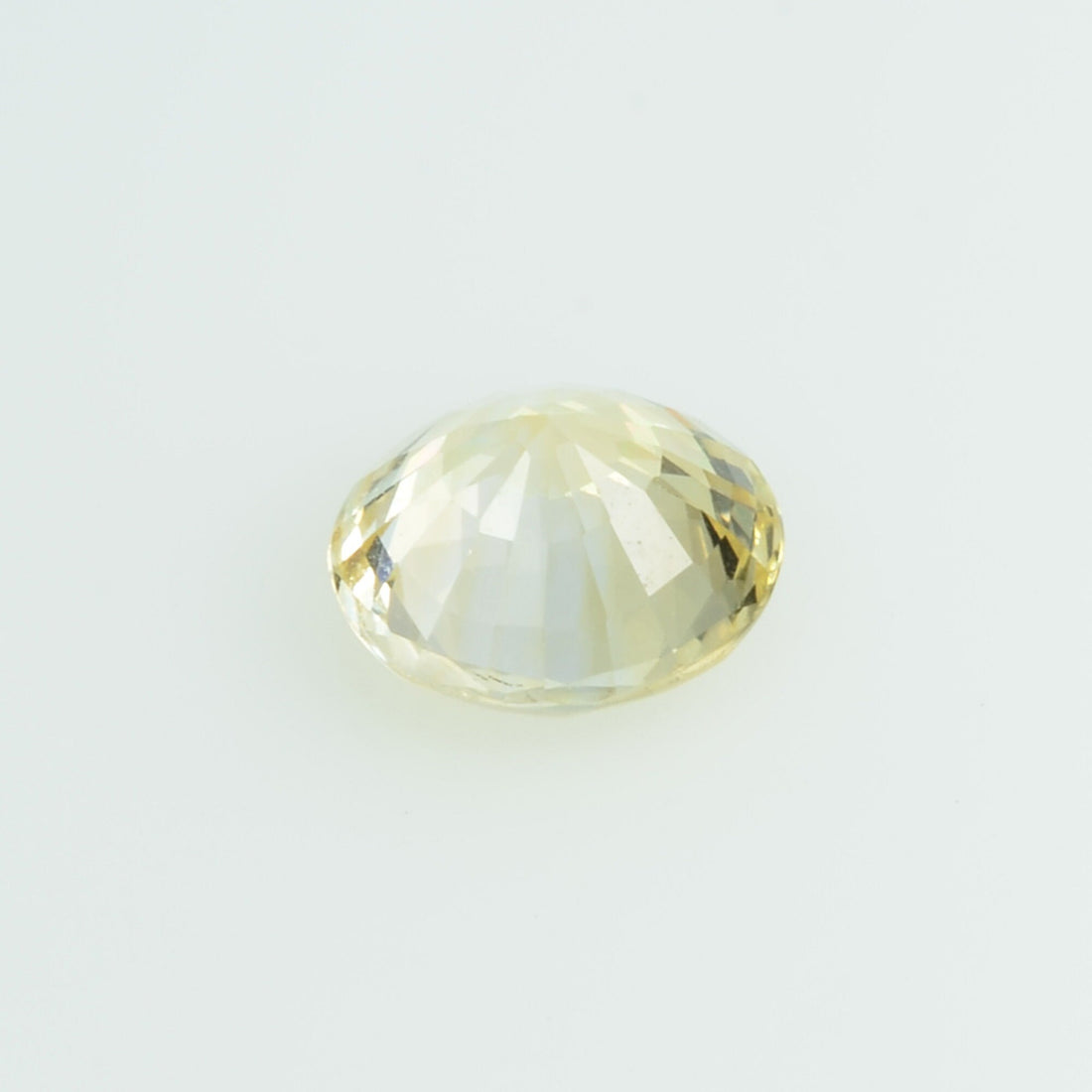 1.01 Cts Natural Yellow Sapphire Loose Gemstone Round Cut