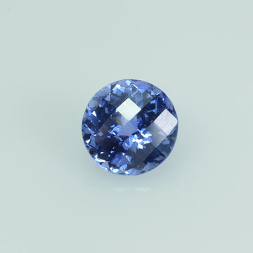 0.81 Cts Natural Blue Sapphire Loose Gemstone Round Cut