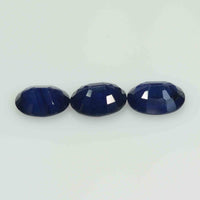 8x6 MM Natural Blue Sapphire Loose Gemstone Oval Cut