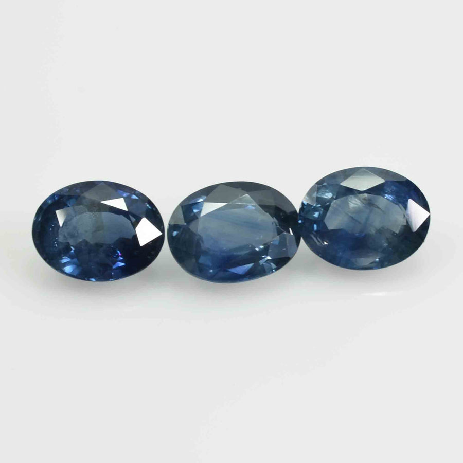 9x7 MM Natural Blue Sapphire Loose Gemstone Oval Cut