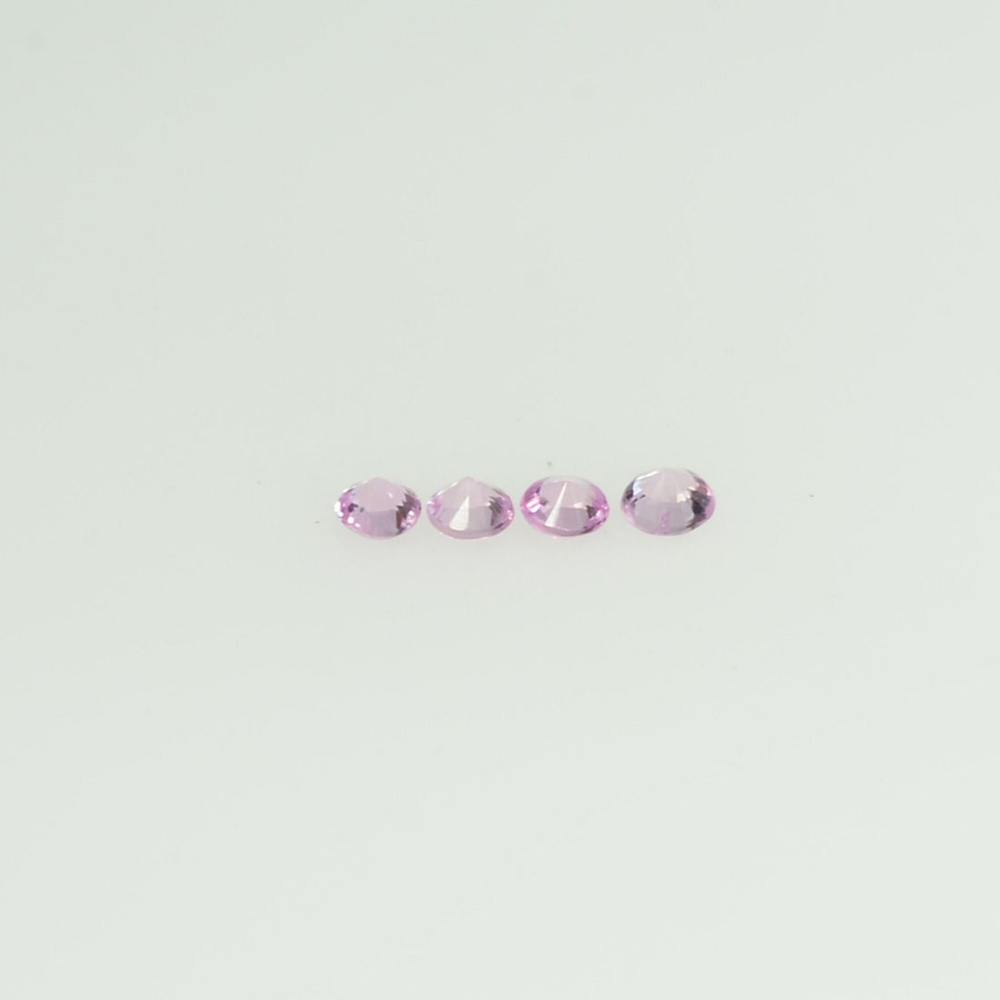 2.0 mm Natural Pink Sapphire Loose Gemstone Round Diamond Cut Vs Quality Color