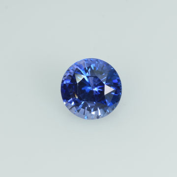 0.64 Cts Natural Blue Sapphire Loose Gemstone Round Cut