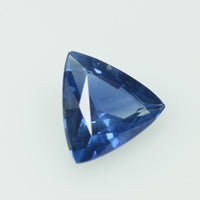 0.68 Cts Natural Blue Sapphire Loose Gemstone Trillion Cut