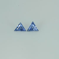 0.27 Cts Natural Fancy Sapphire Loose Gemstone Trillion Cut