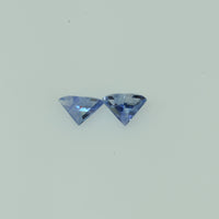 0.27 Cts Natural Fancy Sapphire Loose Gemstone Trillion Cut