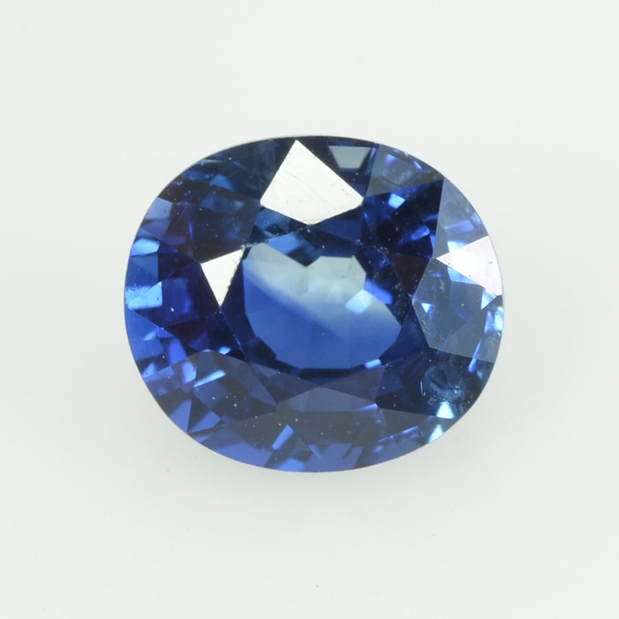 1.09 Cts Natural Blue Sapphire Loose Gemstone Oval Cut AGL Certified