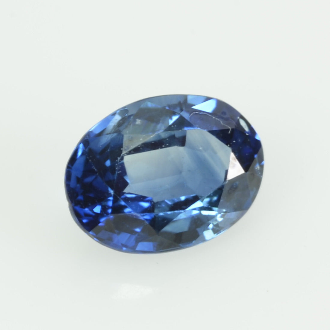 0.75 Cts Natural Blue Sapphire Loose Gemstone Oval Cut AGL Certified